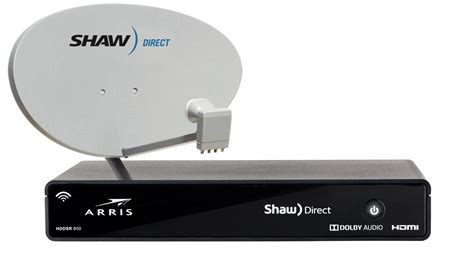 shaw direct satellite dish setup.